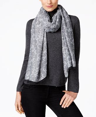 Michael Kors Belle Époque Metallic Wrap & Scarf in One 